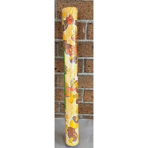 Vintage Kwik Kover Self-Adhesive Plastic Mushroom Contact Paper 70s Decor